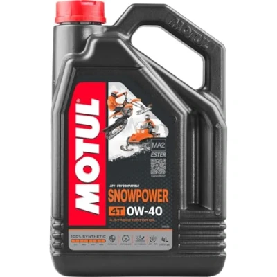 Immagine di MOTUL 101231 neve Power 4T 0 W 40 Olio Motore 4 L