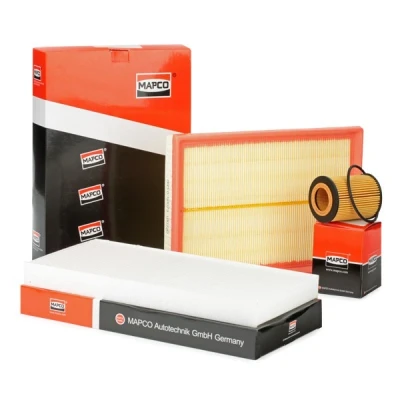 Immagine di RIDEX 4055F0021 Kit filtri 3 Cartuccia filtro, Filtro antipolline Composito/ In più parti