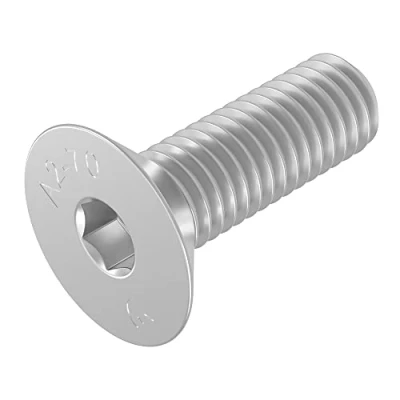 Immagine di SECCARO Vite a testa svasata M6 x 20 mm, acciaio inox V2A VA A2, DIN 7991 / ISO 10642, esagono incassato, pezzi