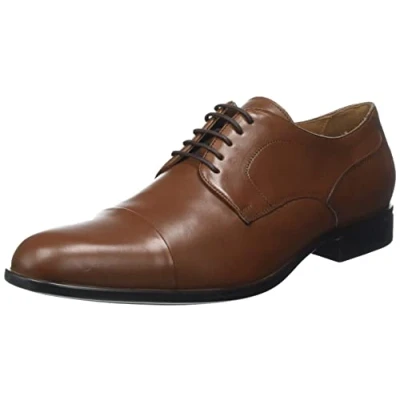 Immagine di Geox Iacopo Stringate, Uomo, Taglia: 41, Cognac Pelle