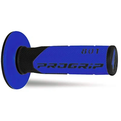 Immagine di PROGRIP Manopole Mx 801 146 Doppia Densità Nero/Blu Senza