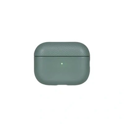 Immagine di Native Union (Re) Custodia classica per AirPods Pro 2 Materiali vegetali di alta qualità Supporta caricabatterie wireless Compatibile con Pro, 2a generazione (verde ardesia)