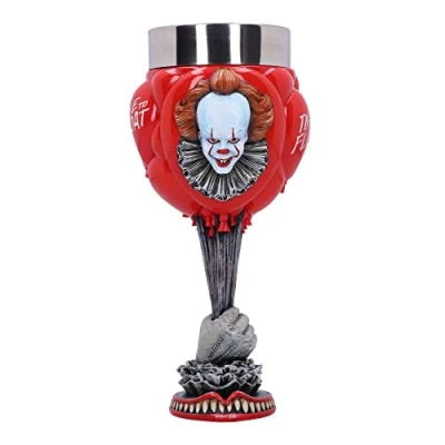 Immagine di Nemesis Now Calice con Licenza Ufficiale IT Chapter 2 Time To Float da 19,5 cm, Colore: Rosso, 19.5cm