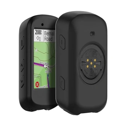 Immagine di Custodia compatibile con Garmin Edge 830 Cover in silicone Nero Protettiva accesori per GPS Phonillico