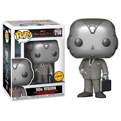 Immagine di WandaVision POP! TV Vinyl Figures Vision (50s) 9 cm Chase Variant Version