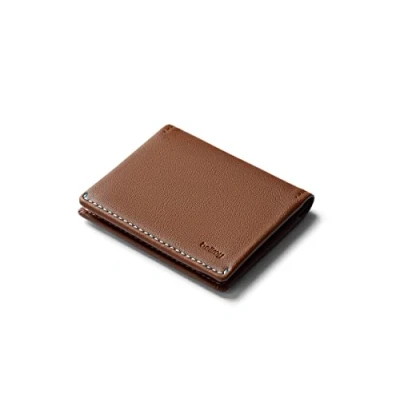 Immagine di Bellroy Slim Sleeve, portafoglio sottile in pelle (max. 12 carte e banconote) Hazelnut