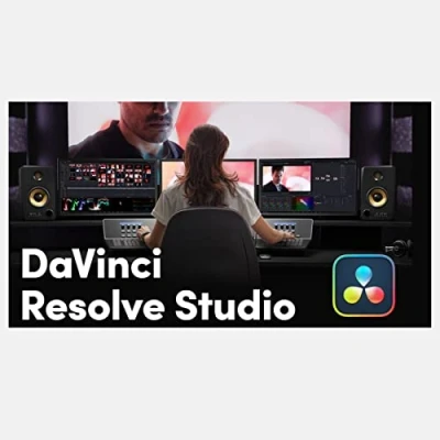 Immagine di Blackmagic Design DaVinci Resolve 14 Studio License Key Item Nero