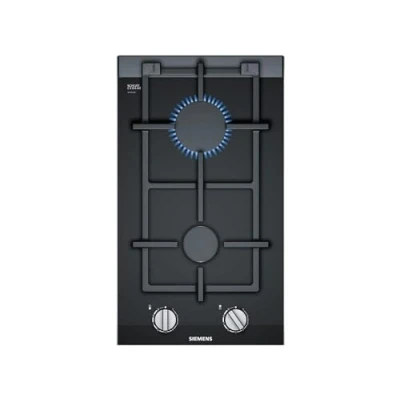 Immagine di Siemens ER3A6BB70D iQ700 piano cottura a gas domino (autosufficiente), larghezza 30 cm, con tecnologia stepFlame per un controllo preciso della fiamma in nove livelli
