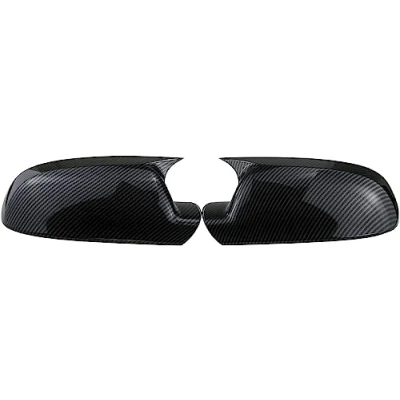 Immagine di TRASKA Copertura Specchietto Retrovisore,per Audi A3 8P A4 A5 B8 B8.5 Q3 A6 C6 4F S6,Tappo Dell&#039;alloggiamento Laterale Auto Calotte Specchietti Accessori,B Carbon Look