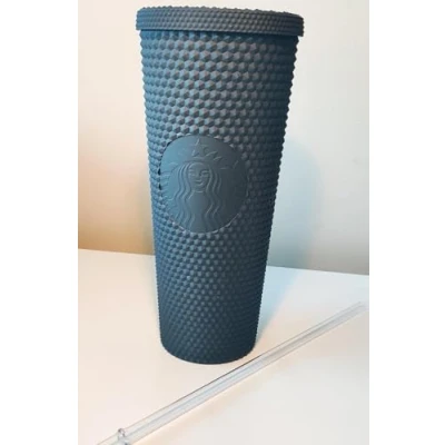 Immagine di Starbucks 2021 Bicchiere Venti con borchie opaca, 680 ml, colore: Nero