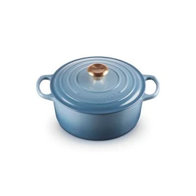 Immagine di LE CREUSET Cocotte Red. Signature 24cm Chambray 21177244344441