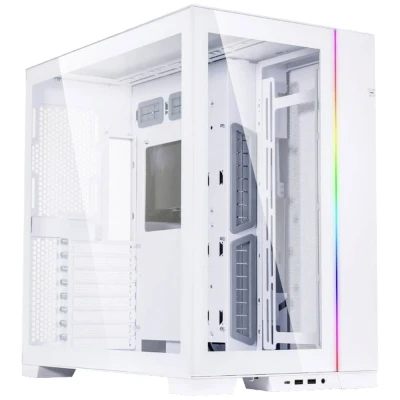 Immagine di Lian Li O11 Dynamic EVO Midi Tower Contenitore, PC Case da gioco Bianco