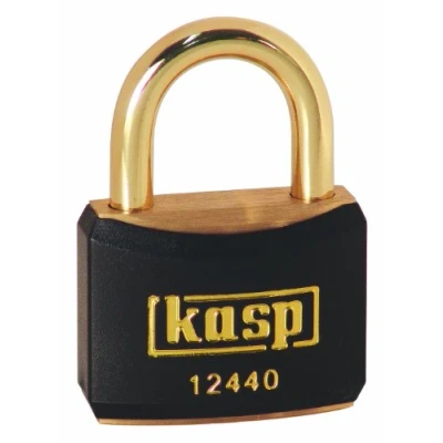 Immagine di Kasp K12440BLAD Lucchetto in ottone, 40 mm, arco nero