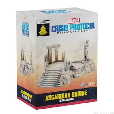 Immagine di Atomic Mass Games, Marvel: Crisis Protocol &quot;Santuario Asgarder&quot;, Espansione del set di terreni, Tabletop, 2 giocatori, Dai 14+ anni, 90 120 minuti, Tedesco, Multilingua