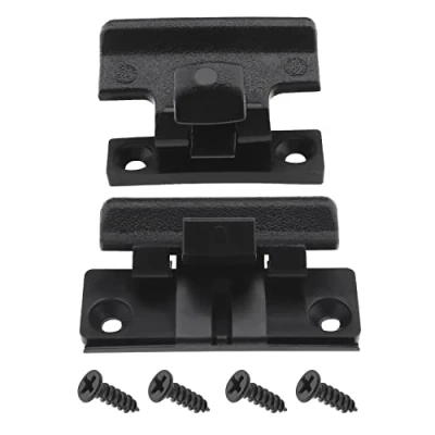 Immagine di VGOL 2 pezzi centrali Console Bracciolo Coperchio Latch Superiore Inferiore Sostituzione MR532555 MR532556 Compatibile con Mitsubishi Pajero V73 V75 V77 V93 V97 Montero Plastica
