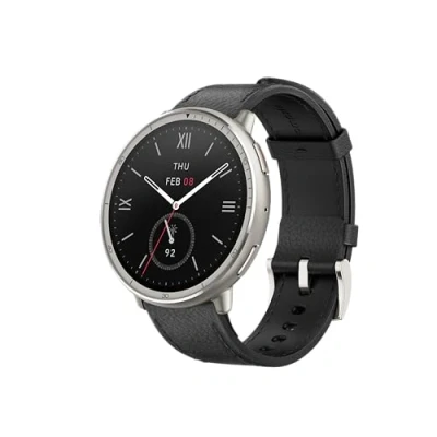 Immagine di AMAZFIT Active 2 Smart Watch 44mm, Pagamento NFC, AI, Controllo Vocale, GPS e Mappe Gratuite, Batteria da 10 Giorni, 160+ Modalità Sportive, Resistente all&#039;Acqua 5 ATM per Android iPhone