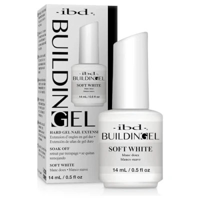 Immagine di IBD Building Gel Soft White, confezione da 14 ml