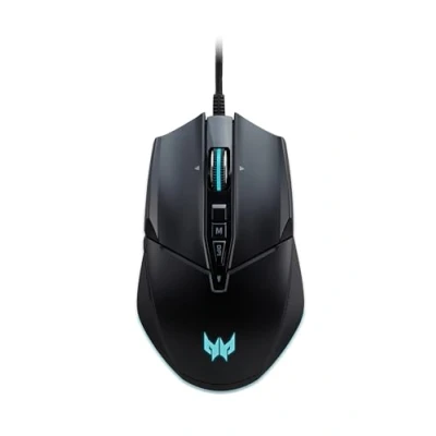 Immagine di Predator Cestus 335, Mouse Gaming, fino a 19.000 DPI, 5 livelli 10 Pulsanti Programmabili con Buster Fire, IPS 400, Sensore Pixart 3370, Scrolling Infinito, USB, Nero