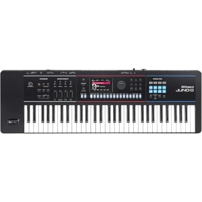 Immagine di Sintetizzatore Roland JUNO D6 Tastiera a 61 Note con Synth Action Generatore ZEN Core oltre 3.800 Suoni Interni Funzioni Creative Intuitive Interfaccia USB C Audio/MIDI