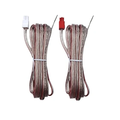 Immagine di Cavi per altoparlanti 2x 3m Meter Speaker Cable Sound Wire Cord Red Gray For Sony Home Audio Theater System