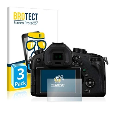 Immagine di brotect Pellicola Protettiva Vetro per Panasonic Lumix DMC FZ1000 Protezione Schermo (3 Pezzi) [Durezza Estrema 9H, Chiaro]