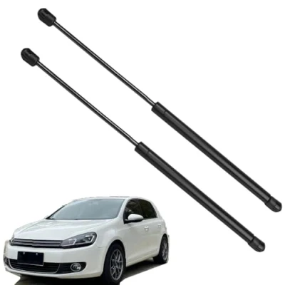 Immagine di 2 Pezzi Molle Gas Bagagliaio Baule Pistoncini,per Golf 6 MK6 5K 2008 2009 2010 2011 2012 2013 2014 Cofano Portellone Posteriore Sostituzione Pistoni Ammortizzatori