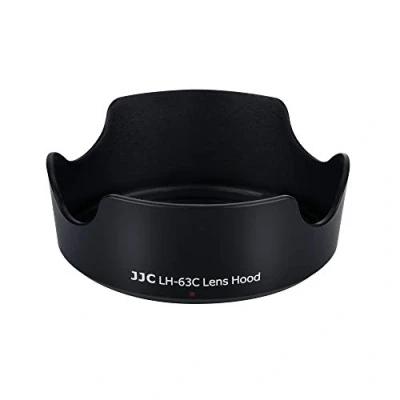 Immagine di JJC Paraluce reversibile a baionetta per Canon RF 24 50mm f/4.5 6.3 IS STM, EF S 18 55mm f/3.5 5.6 STM &amp; f/4 lente sostituisce EW 63C (58mm)