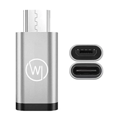 Immagine di Wicked Chili Micro USB a C Adattatore OTG (On The Go) Adatto per Huawei EnVizion 360 e Fotocamere Plug in Smartphone, Tablet, Notebook Tipo dispositivi