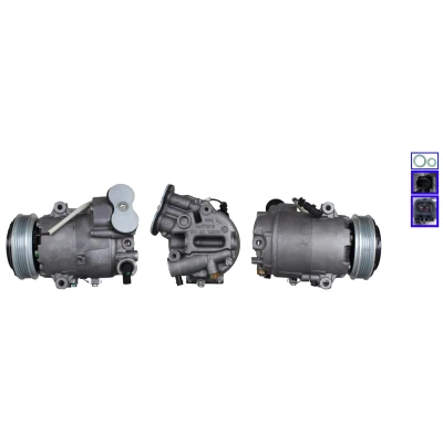 Immagine di DRI 700511225 Compressore Aria Condizionata PAG 46 YF R 1234yf con guarnizioni OPEL: Meriva B, Zafira C Tourer, Insignia A Sedan