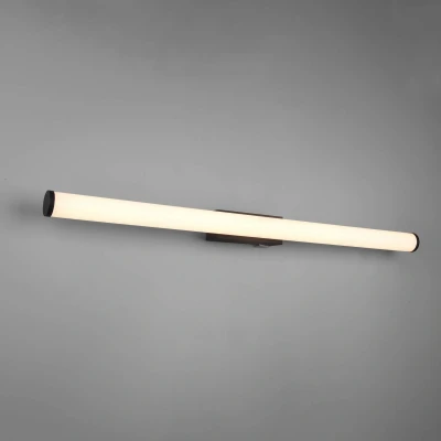 Immagine di Trio Leuchten Lampada da parete a LED Mattimo 283270332, in metallo nero opaco, plastica bianca, con 8,6 Watt, incluso