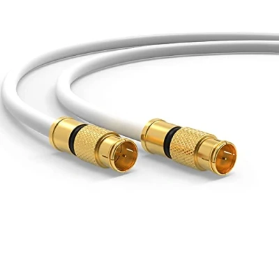 Immagine di cavo satellitare, 135 dB, Quick F, spina rapida, satellitare TV, digitale, antenna coassiale, router di collegamento HD 4K UHD