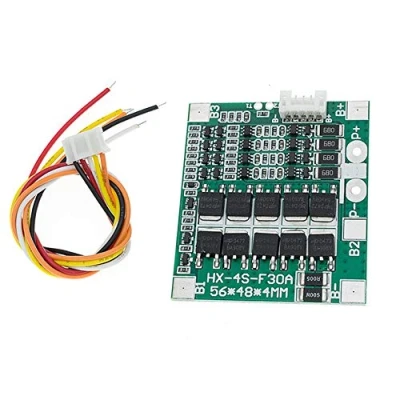 Immagine di 14.8V 4S 30A 18650 Batteria al litio BMS PCB Scheda di protezione dei circuiti integrati