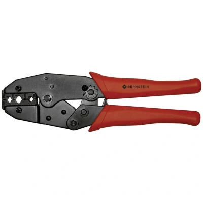 Immagine di Bernstein Tools for Electronics 3 0611 Pinza crimpatrice Connettore a spina coassiale BNC, TNC RG6, RG58, RG59, RG60