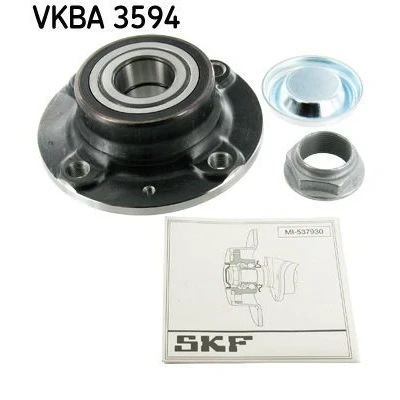 Immagine di SKF VKBA 3594 Kit cuscinetto ruota con sensore ABS integrato CITROËN: C5 I Hatchback, II Station Wagon, Hatchback
