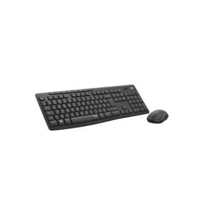 Immagine di Logitech MK295 Kit Mouse e Tastiera Wireless, Layout ‎Francese Azerty, Grigio