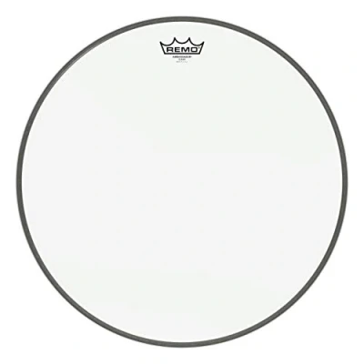 Immagine di Testata REMO, Ambassador trasparente, chiara, 18&quot; Bass Drum, BR 1318 00