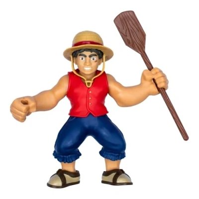 Immagine di Heroes of Goo Jit Zu One Piece Luffy Stretchy 7 inch Collectible Action Figure