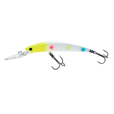 Immagine di Yo Zuri Crystal Minnow Deep Diver Walleye Esca galleggiante, 5 1/4&quot;, Wonderbread