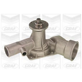Immagine di GRAF PA108 Pompa acqua con guarnizione meccanico Ghisa per trasmissione cinghia Poly V OPEL: Corsa A TR, Kadett E Caravan, D Hatchback