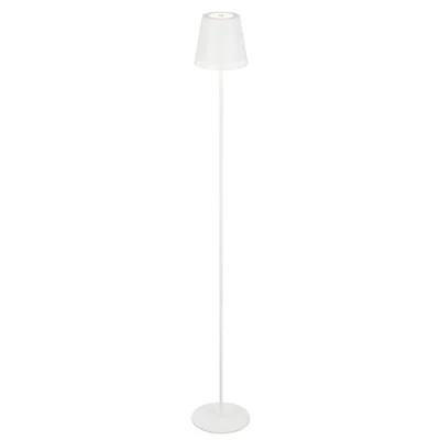 Immagine di Briloner lampada da terra a batteria LED 3 in 1, dimmerabile, touch, per esterni, batteria, bianco