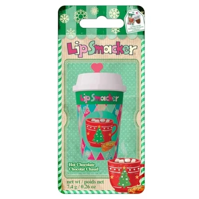 Immagine di Lip Smacker Holiday Frappe Cup Balm, Cute Balm for Kids, Themed, Moisturizing and Easy to Apply, Infused with Castor Seed Oil, Chocolate