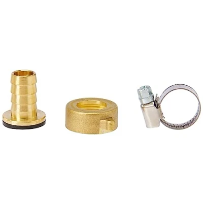 Immagine di Cornat TEC308101 raccordo filettato per tubo flessibile, 3/4&quot;, da 1/2&quot;, ottone