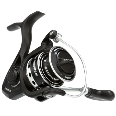 Immagine di PENN Pursuit IV spinning, mulinello da pesca, pesca costiera, jig, per uso completo, barca, kayak, riva, unisex, nero argento, 4000