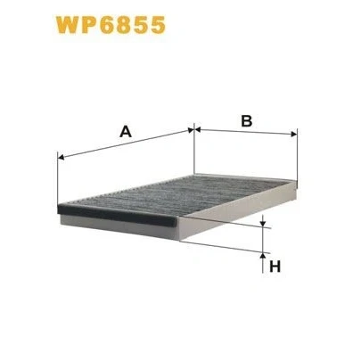 Immagine di WIX FILTERS WP6855 Filtro abitacolo al carbone attivo 282 167 26 VOLVO: 850 Station Wagon, V70 I