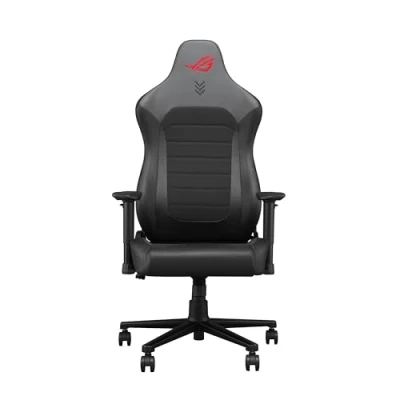 Immagine di ASUS ROG AETHON Sedia Gaming Ergonomica, Struttura in Acciaio, Cuscino del Sedile Comfort a Doppia Intensità, Braccioli 2D con Morbida Imbottitura e Supporto Lombare Integrato, Design Premium, Nero