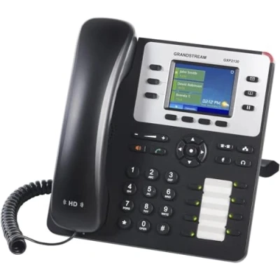 Immagine di Grandstream GXP2130 v2 Telefono 3 Line Enterprise VoIP, Display TFT a Colori