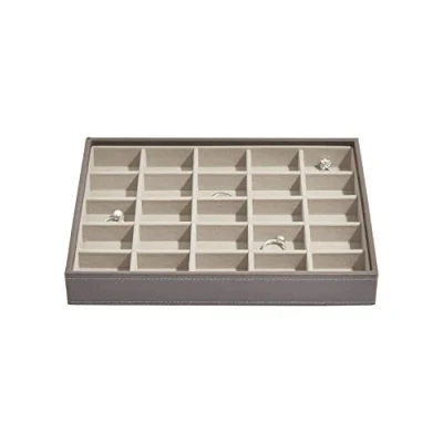 Immagine di Stackers Pannolino classico per ninnoli in visone, 25 x 18 3.5 CM, similpelle, Pelle sintetica