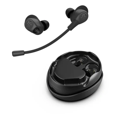 Immagine di JLab Work Buds Cuffie Bluetooth, Auricolari Cuffiette Bluetooth Piccole In Ear con Microfono, 55H+ Senza Fili, Connessione simultanea a Computer e Telefono Cellulare