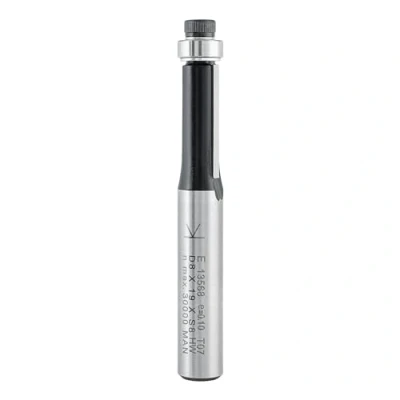 Immagine di ENT 13568 Fresa per rifilare, Codolo (S) 8 mm, Diametro (D) NL 19 SL 32 GL 61,9 in metallo duro, con cuscinetto a sfera