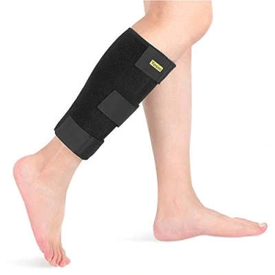 Immagine di Tutore Polpaccio, Fascia Elastica Polpaccio Compressione Sport Neoprene Traspirante, Jogging Allenamento Pallacanestro Ciclismo, Unisex